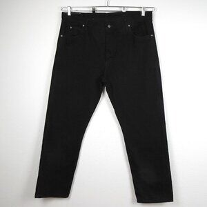 Wrangler Denim Jeans Men's Size 42x32 Black Cotton